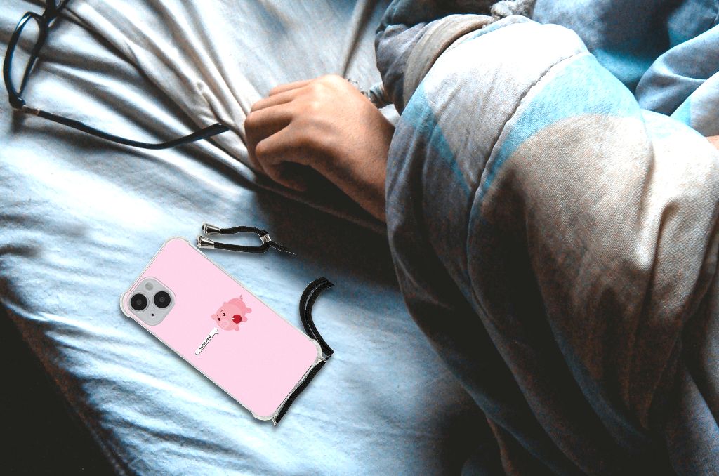 iPhone 14 Stevig Bumper Hoesje Pig Mud B2C Telecom