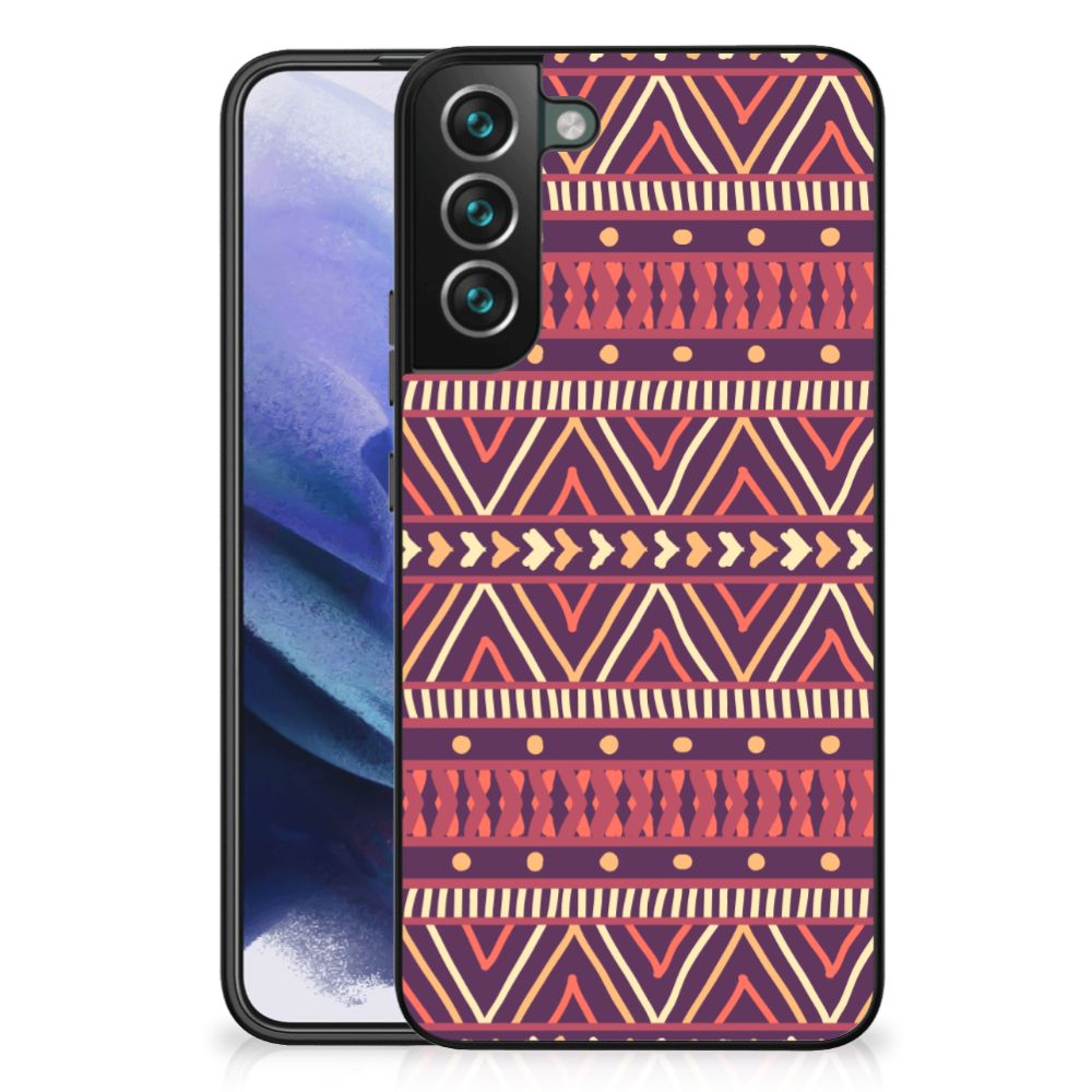 Samsung Galaxy S22 Plus Back Case Aztec Paars