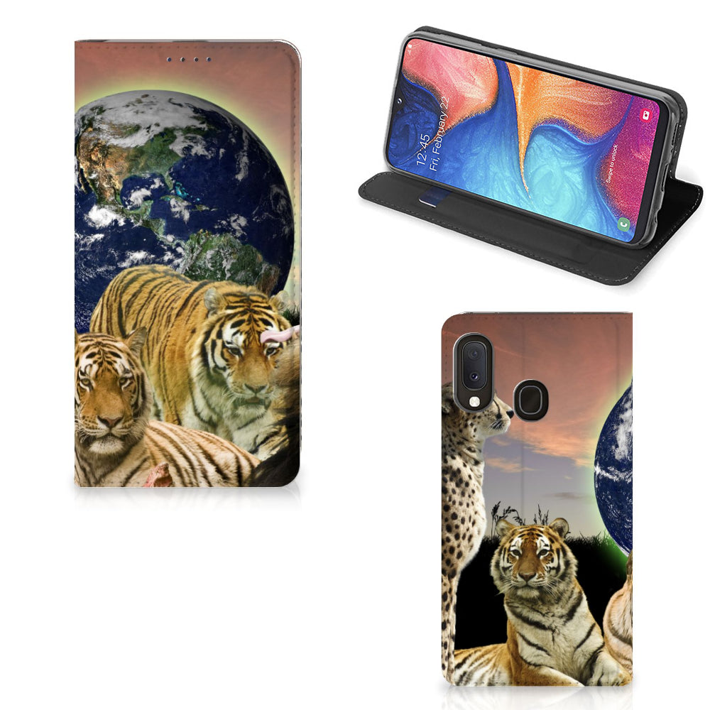 Samsung Galaxy A20e Hoesje maken Roofdieren