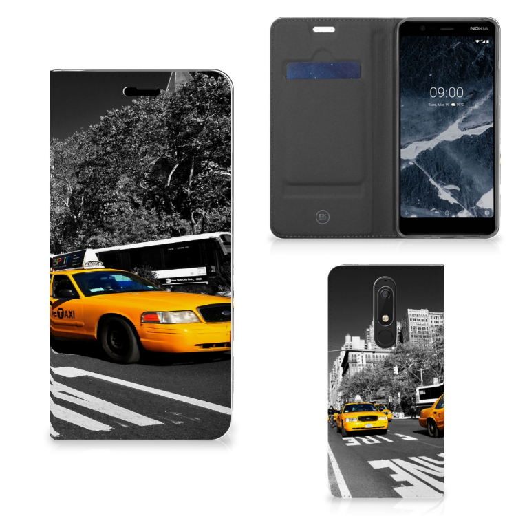 Nokia 5.1 (2018) Book Cover New York Taxi
