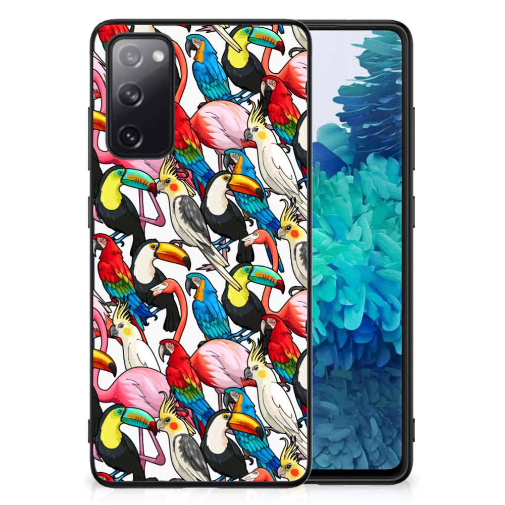 Samsung Galaxy S20 FE Dierenprint Telefoonhoesje Birds B2C Telecom
