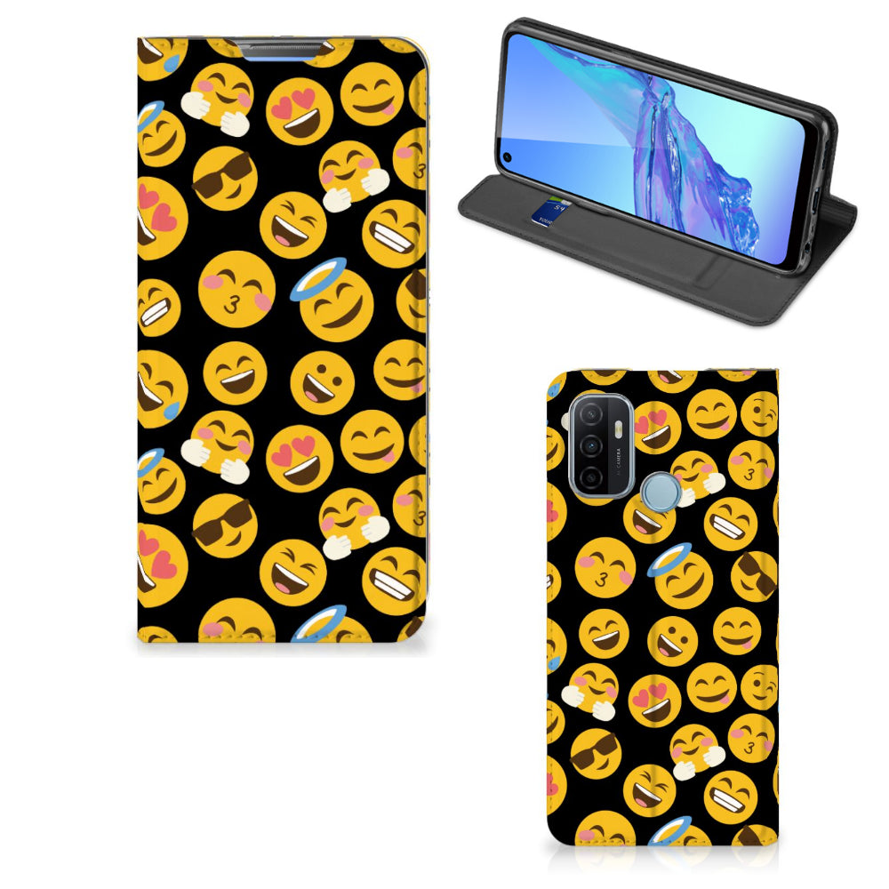 OPPO A53 | A53s Hoesje met Magneet Emoji