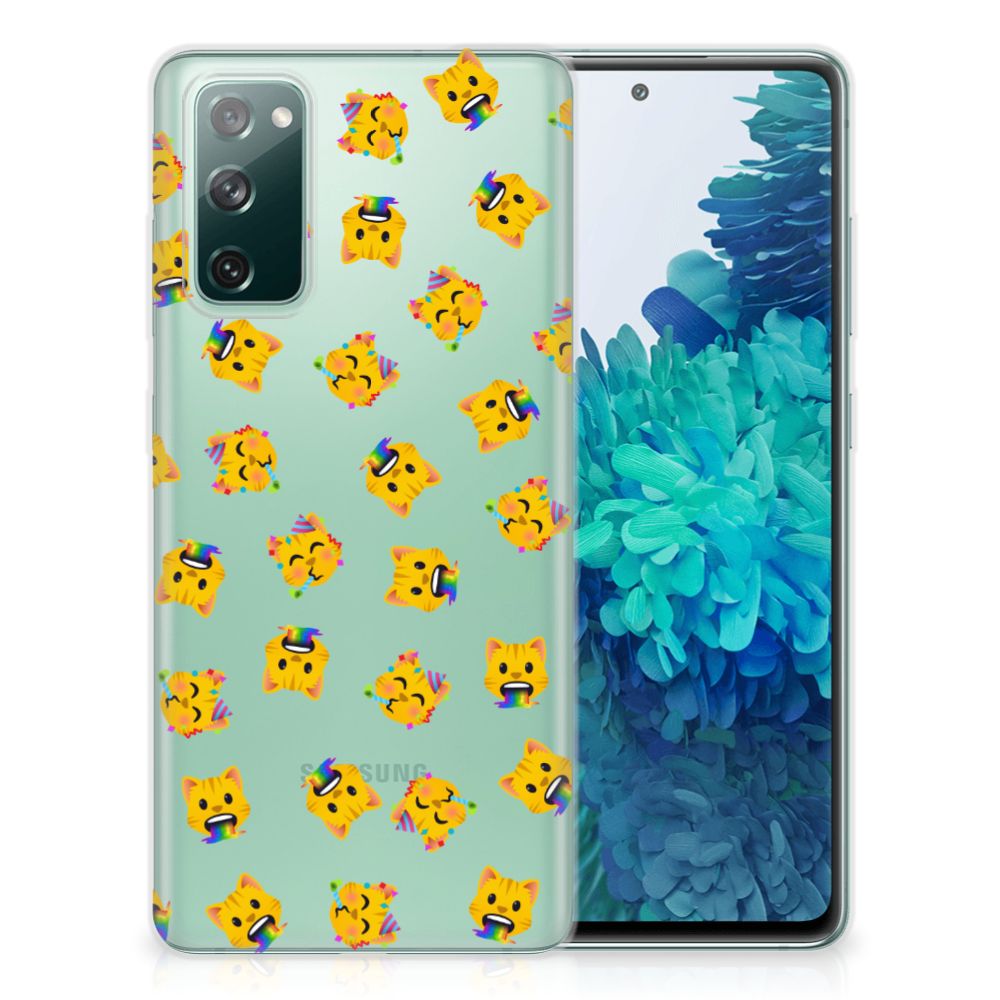 TPU bumper voor Samsung Galaxy S20 FE Katten Emojis B2C Telecom