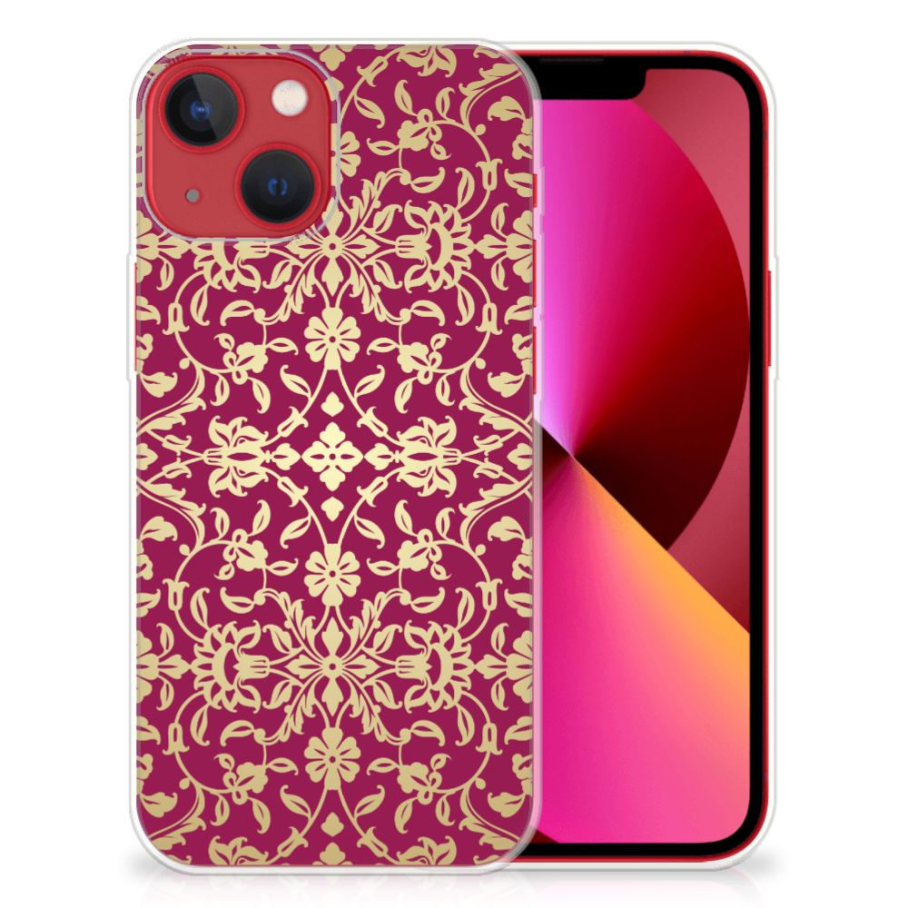 Siliconen Hoesje Apple iPhone 13 Barok Pink