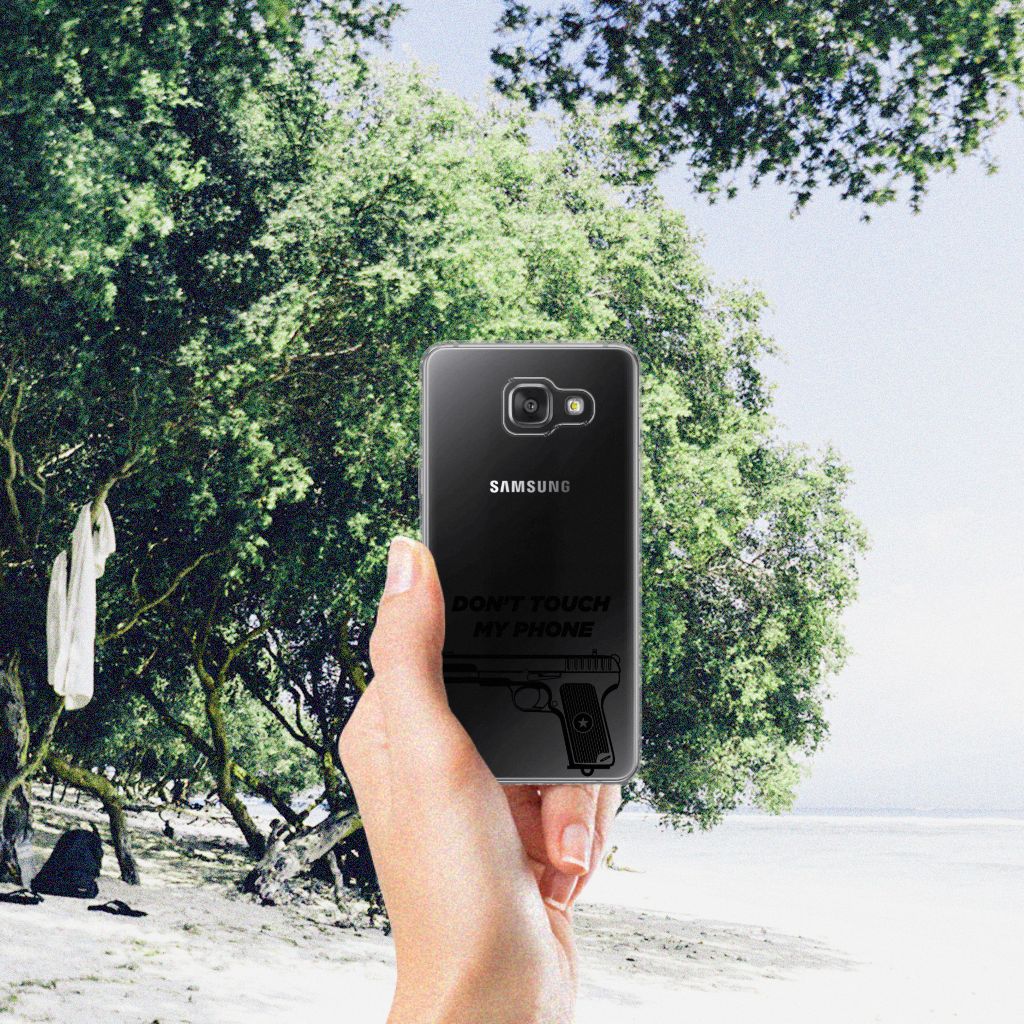 Samsung Galaxy A3 2016 Silicone-hoesje Pistol DTMP