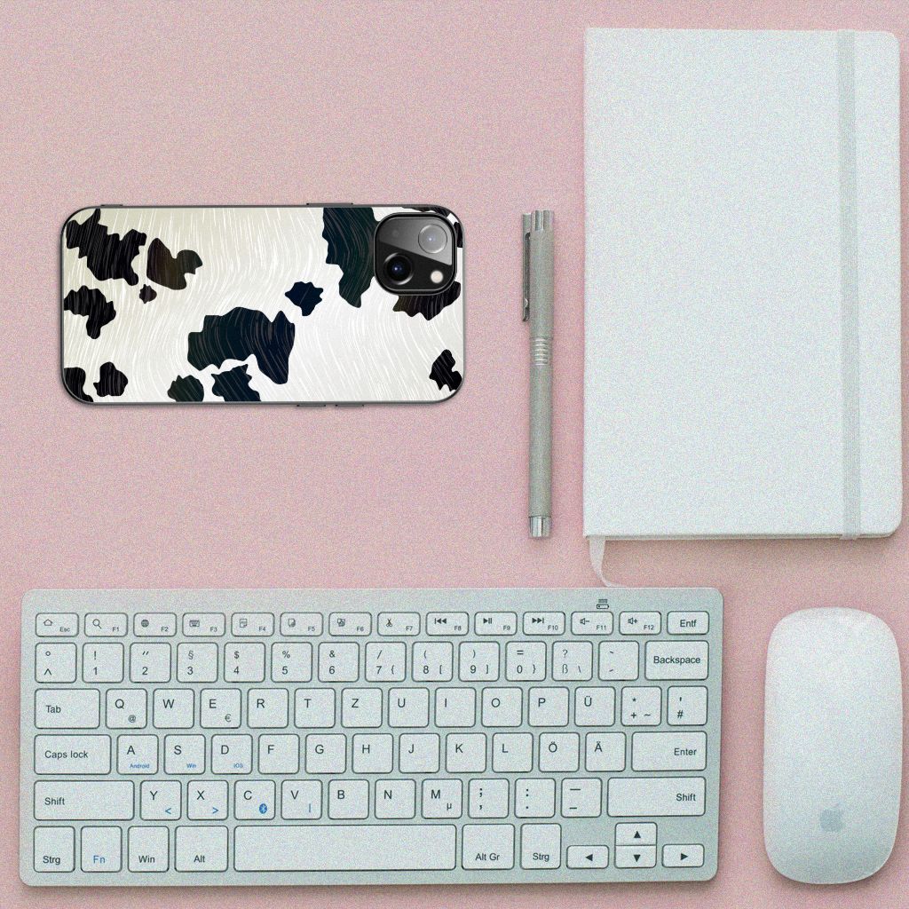 iPhone 14 Plus Dierenprint Telefoonhoesje Koeienvlekken B2C Telecom