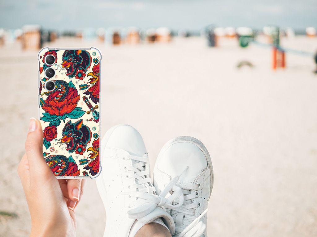 Anti-shock Hoesje met foto voor Samsung Galaxy S23 FE Old Skool B2C Telecom