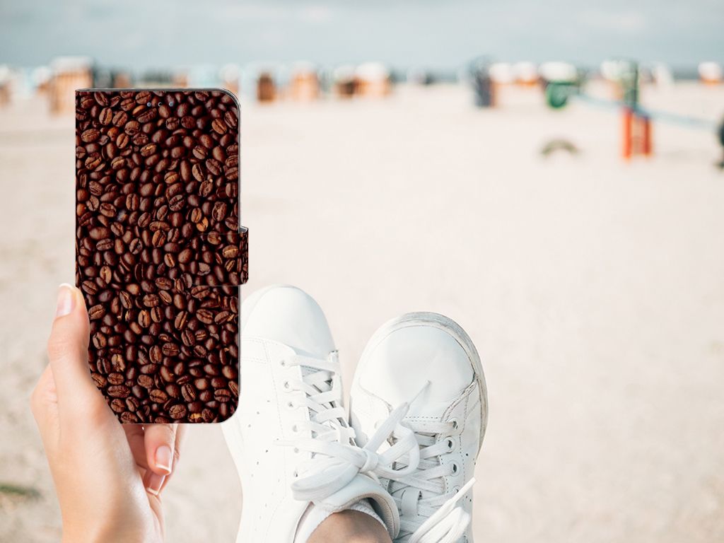 Samsung Galaxy A03s Book Cover Koffiebonen