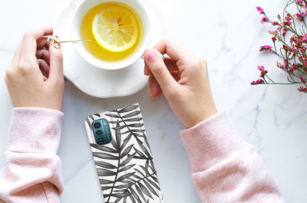 Nokia G11 | G21 Smart Cover Leaves Grey - B2C Telecom