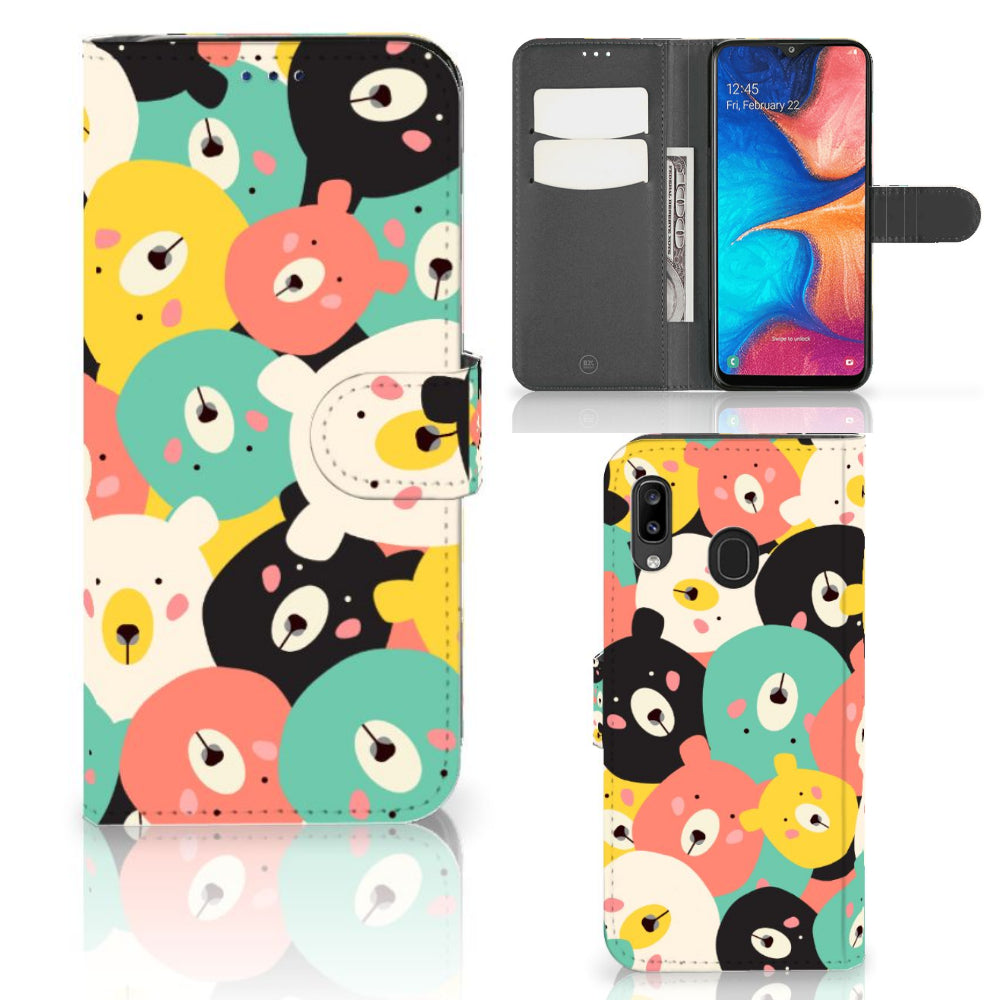 Samsung Galaxy A30 Leuk Hoesje Bears