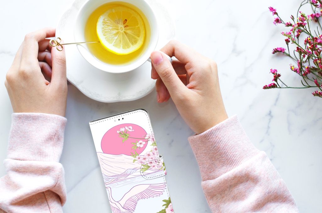 Samsung Galaxy A23 Telefoonhoesje met Pasjes Bird Standing