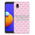 Samsung Galaxy A01 Core Silicone-hoesje Flowers Pink DTMP