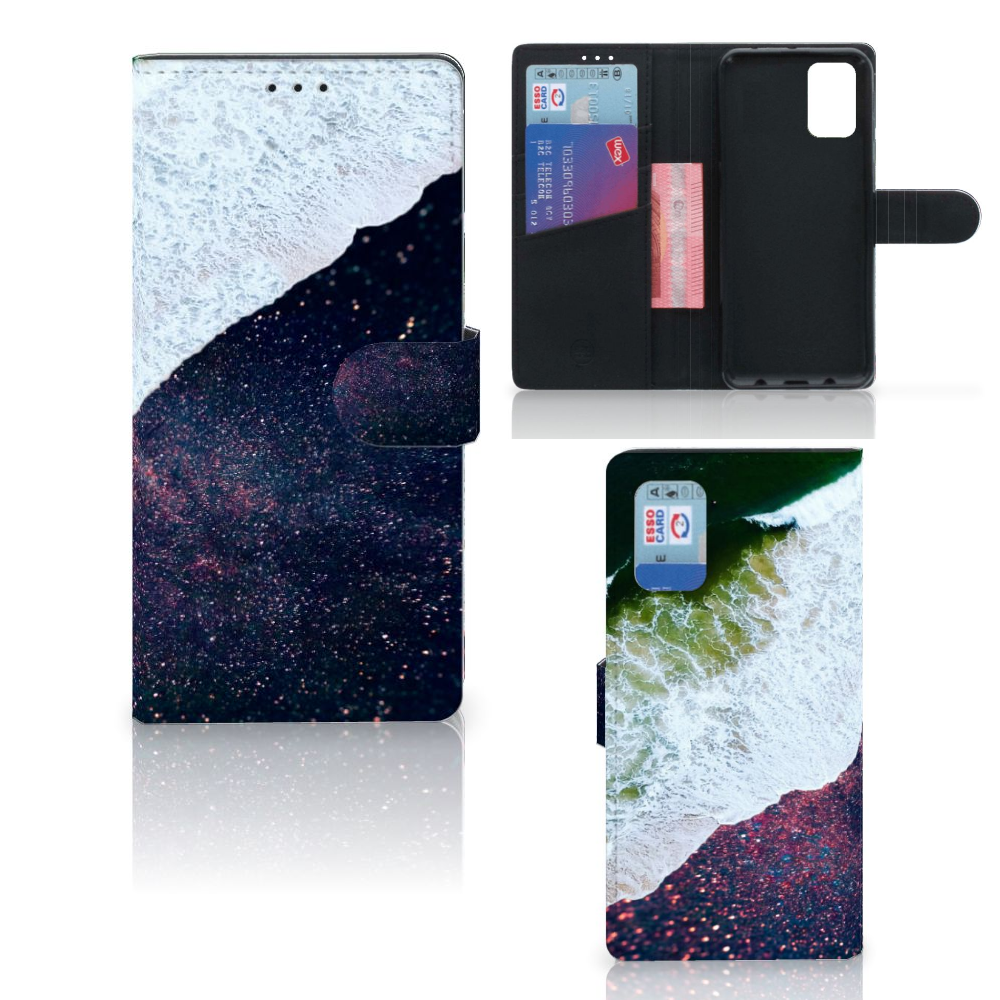 Samsung Galaxy A02s | M02s Book Case Sea in Space