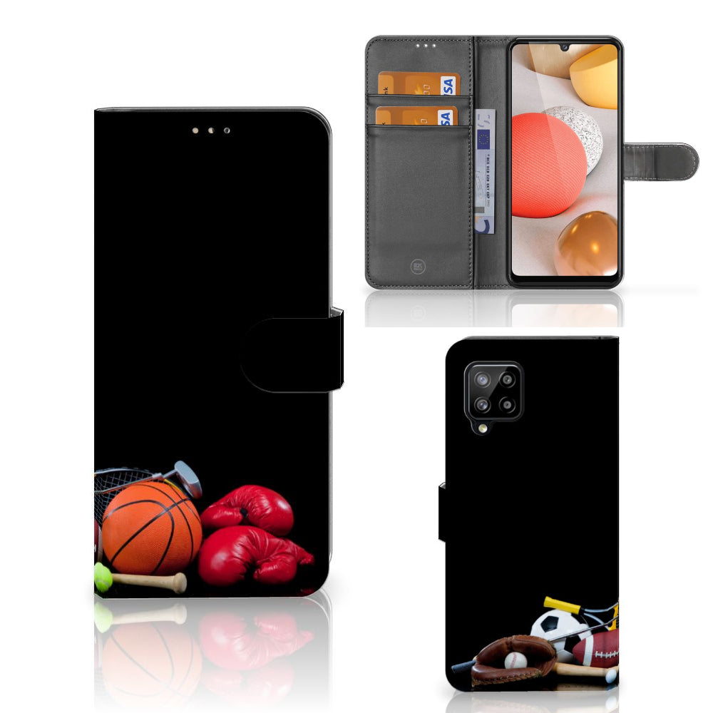 Samsung Galaxy A42 5G Wallet Case met Pasjes Sports