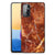 Samsung Galaxy M52 Marmeren Print Telefoonhoesje Marmer Bruin B2C Telecom