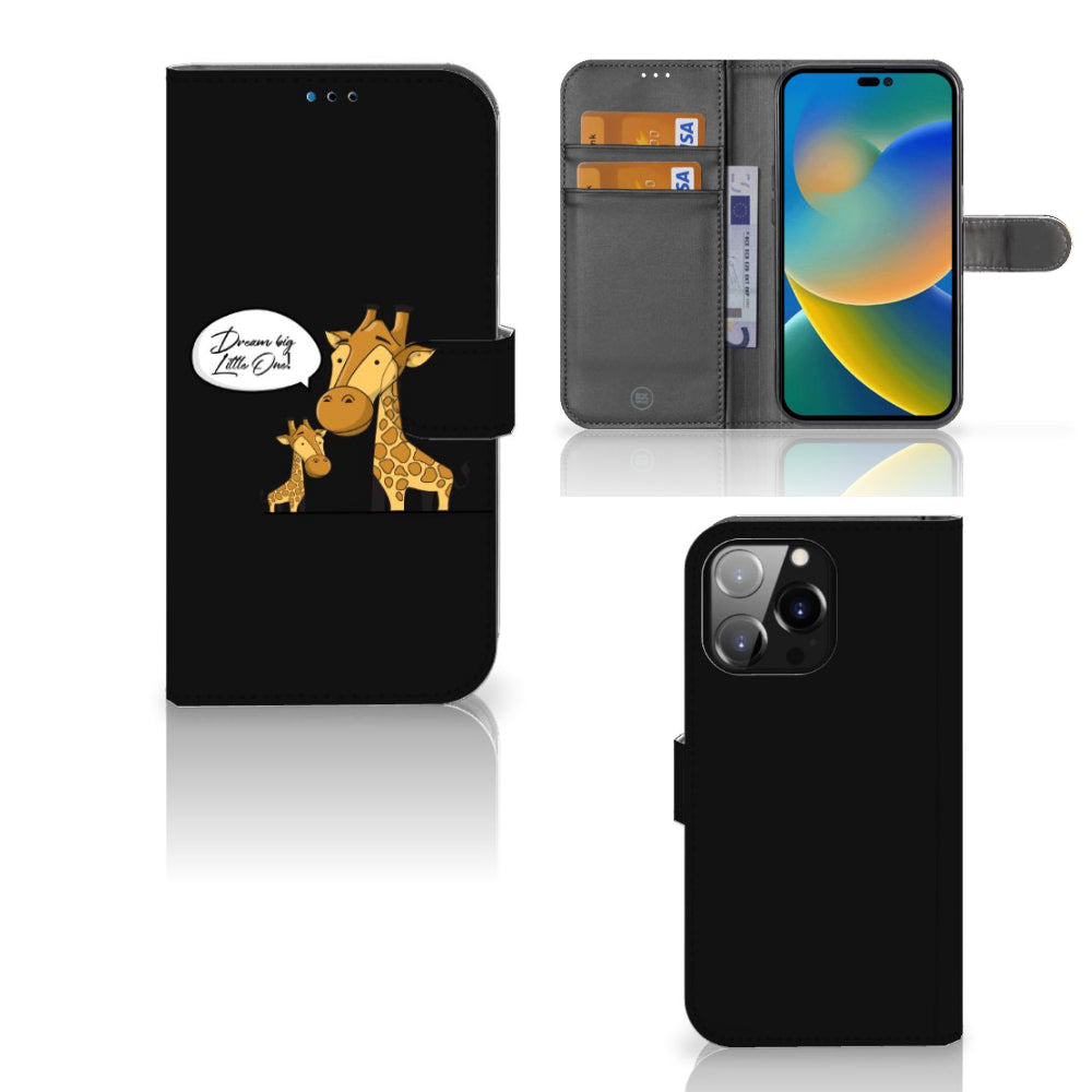 iPhone 14 Pro Max Leuk Hoesje Giraffe