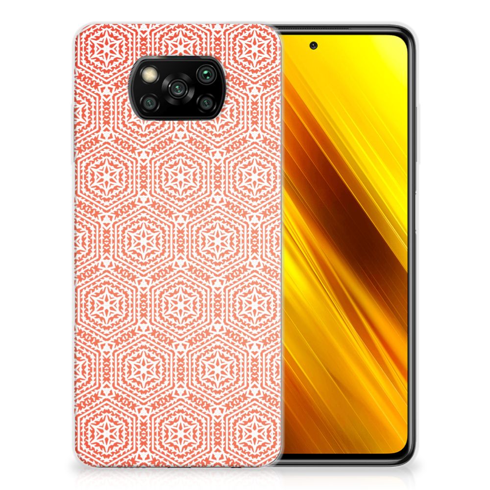 Xiaomi Poco X3 | Poco X3 Pro TPU bumper Pattern Orange B2C Telecom