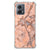 Motorola Moto G53 Anti-Shock Hoesje Marmer Oranje B2C Telecom