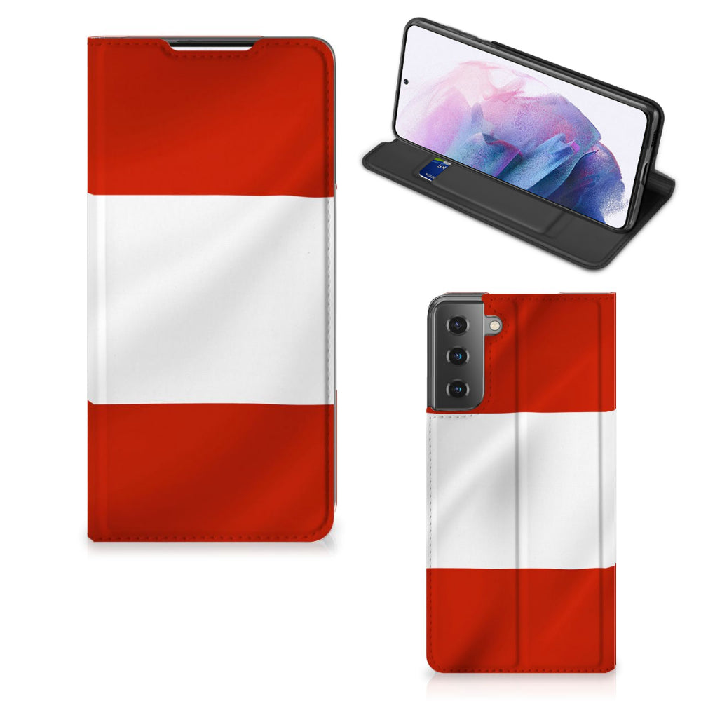 Samsung Galaxy S21 Plus Standcase Oostenrijk