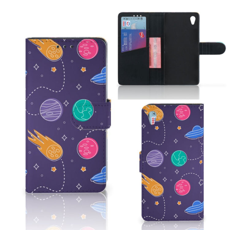 Sony Xperia Z3 Wallet Case met Pasjes Space