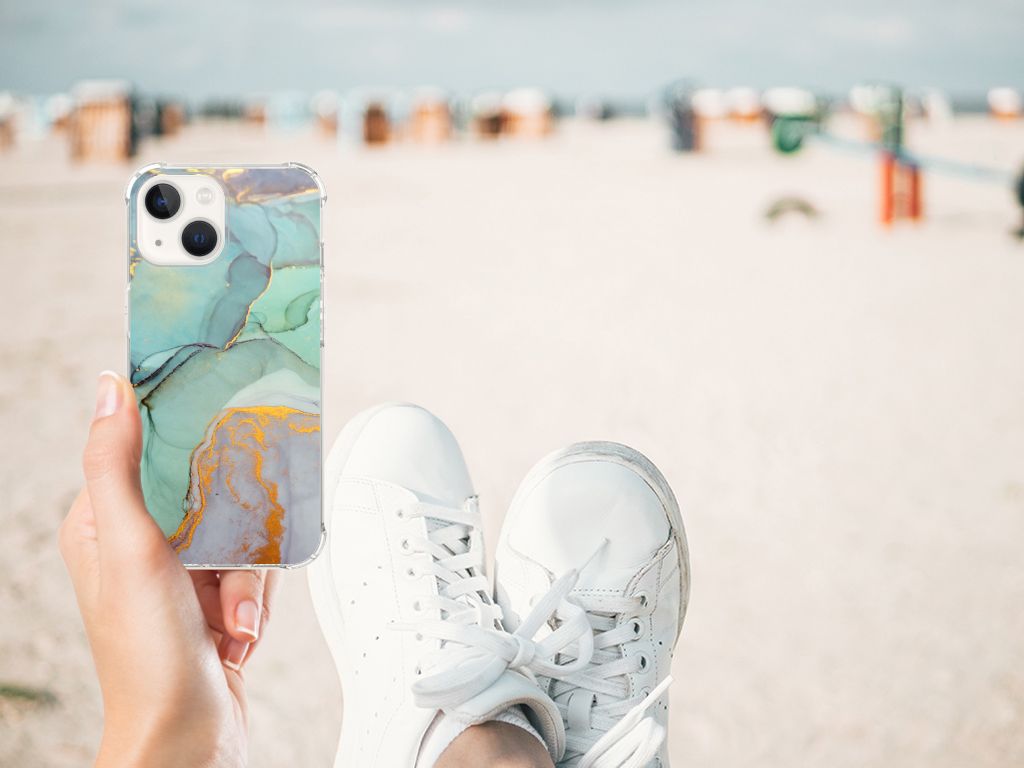 Back Cover voor iPhone 13 Watercolor Mix B2C Telecom