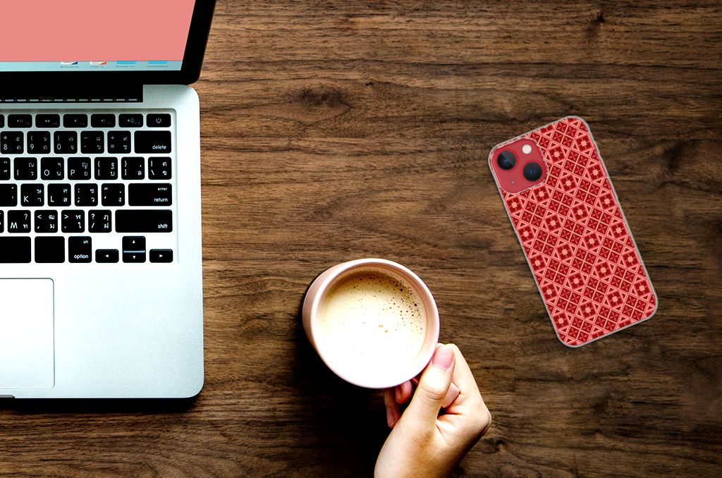 Apple iPhone 13 TPU bumper Batik Rood B2C Telecom