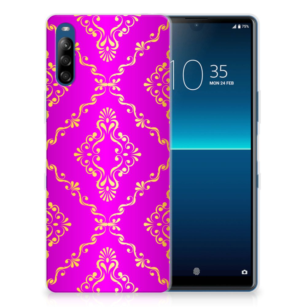 Siliconen Hoesje Sony Xperia L4 Barok Roze