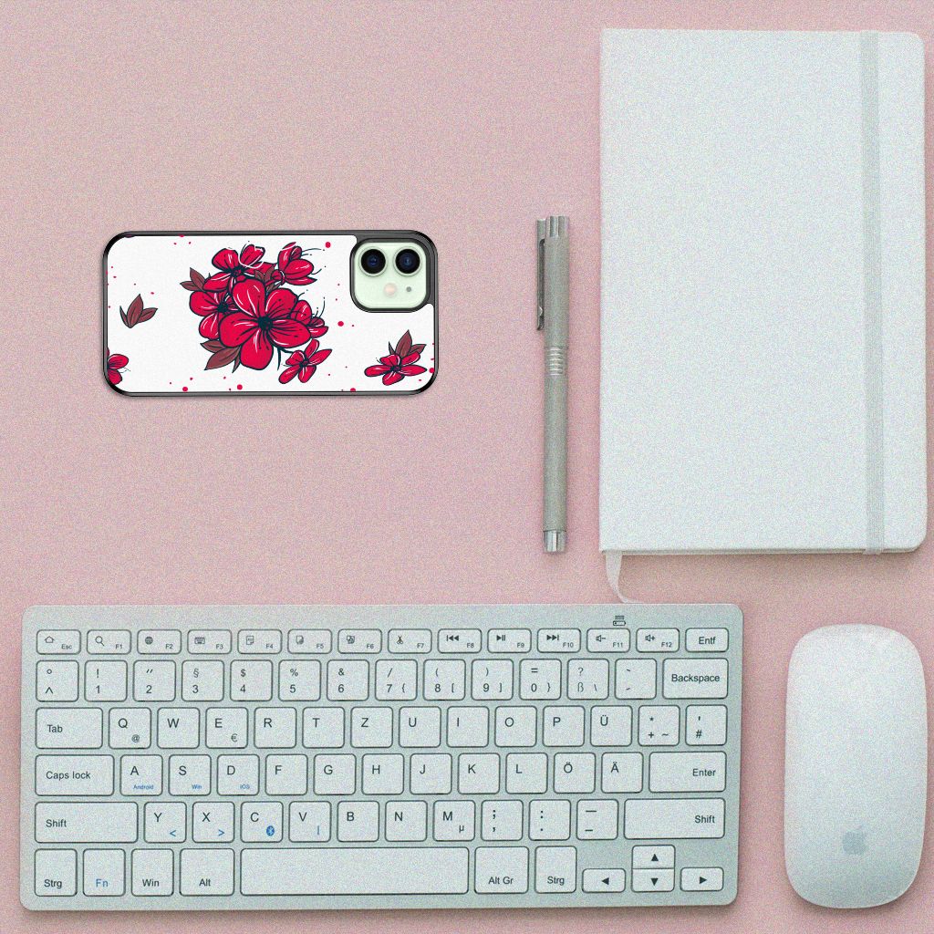 iPhone 12 Mini Skin Case Blossom Red B2C Telecom