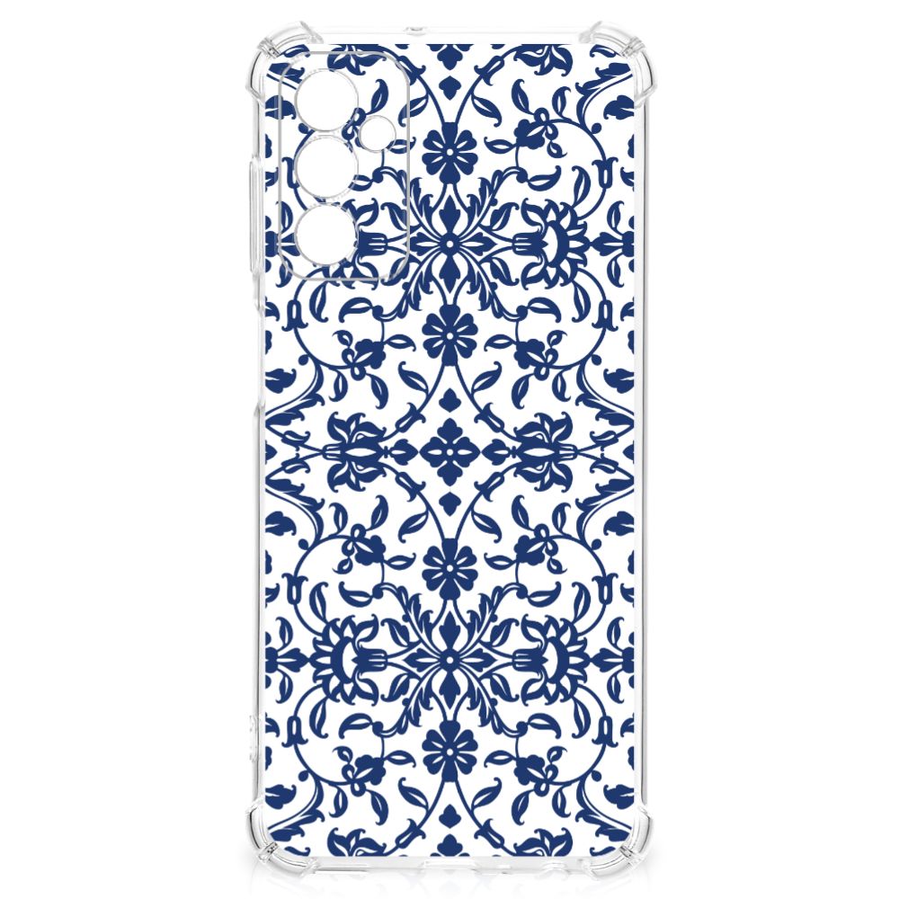 Samsung Galaxy M13 4G | M23 Case Flower Blue B2C Telecom
