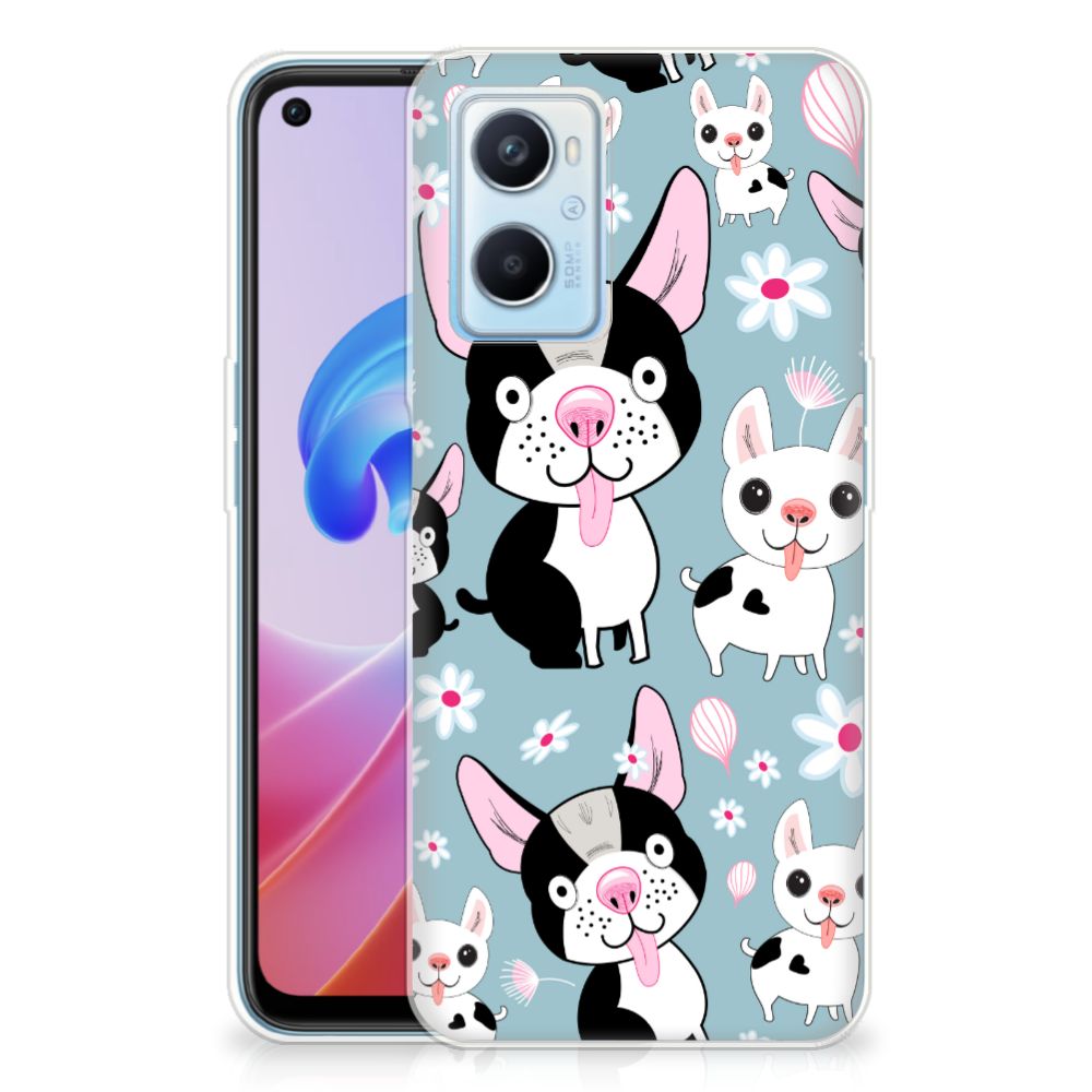 OPPO A96 | OPPO A76 TPU Hoesje Hondjes B2C Telecom