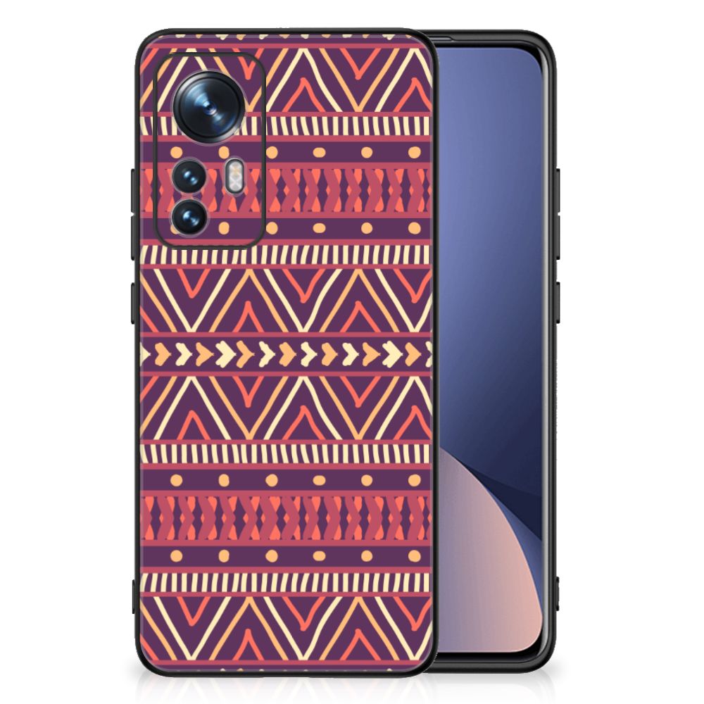Xiaomi 12 | 12X Back Case Aztec Paars B2C Telecom