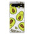 Google Pixel 6A Telefoonhoesje met Naam Avocado Singing