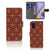 Samsung Galaxy A51 Telefoon Hoesje Batik Brown