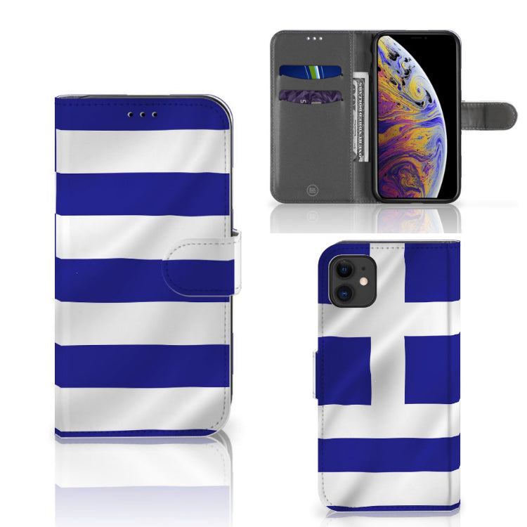 Apple iPhone 11 Bookstyle Case Griekenland
