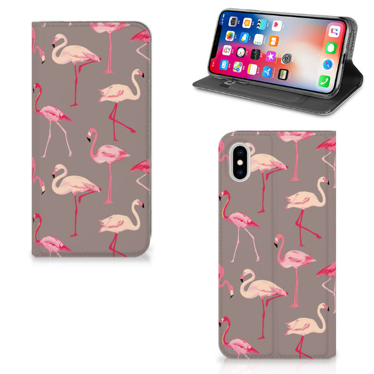 Apple iPhone Xs Max Hoesje maken Flamingo