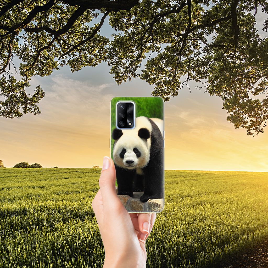 OPPO A74 4G TPU Hoesje Panda