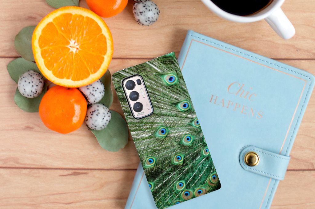 OPPO Find X3 Neo Hoesje maken Pauw - B2C Telecom