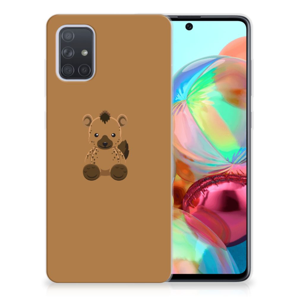 Samsung Galaxy A71 Telefoonhoesje met Naam Baby Hyena B2C Telecom