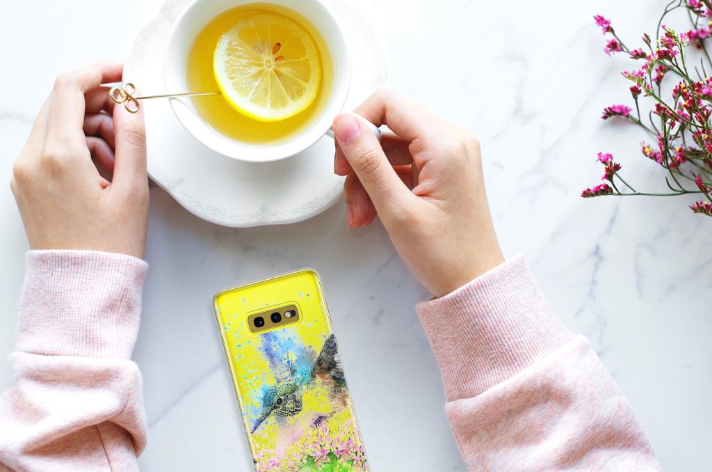 Hoesje maken Samsung Galaxy S10e Vogel