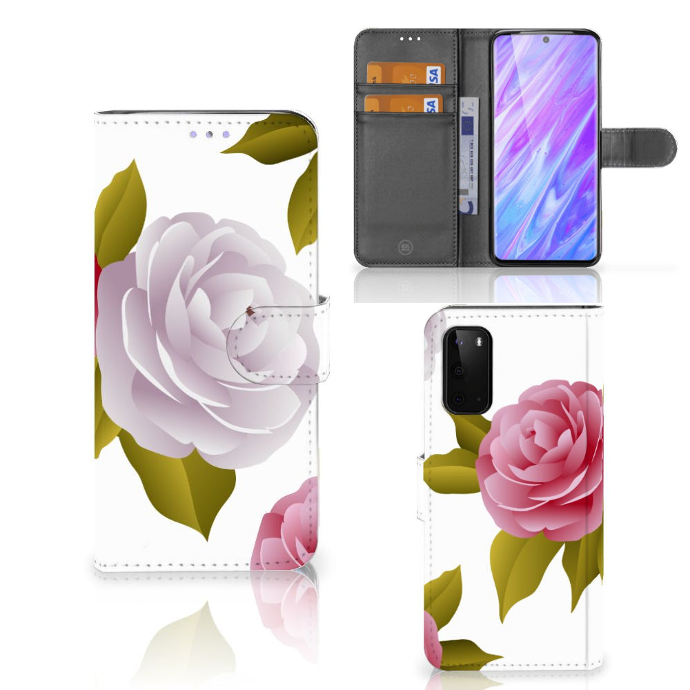Samsung Galaxy S20 Hoesje Roses