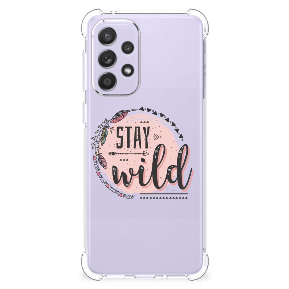 Samsung Galaxy A33 Stevig Bumper Hoesje Boho Stay Wild B2C Telecom