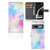 Hoesje Google Pixel 7 Watercolor Light met pasjeshouder in pastelkleuren en unieke watercolor stijl.