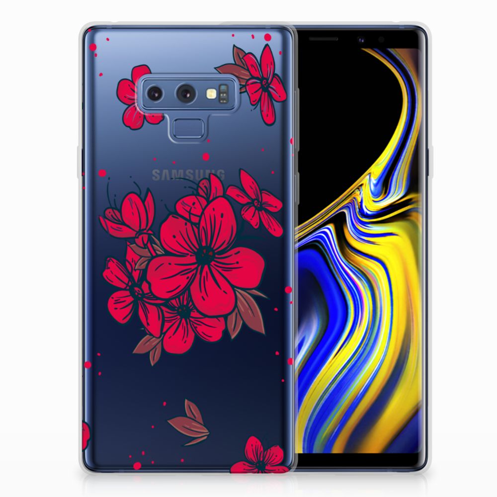 Samsung Galaxy Note 9 TPU Case Blossom Red