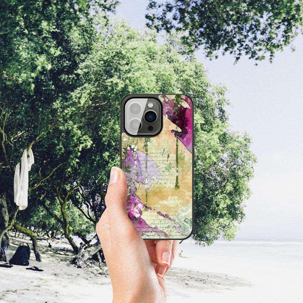 Kleurrijke Telefoonhoesje iPhone 13 Pro Letter Painting B2C Telecom