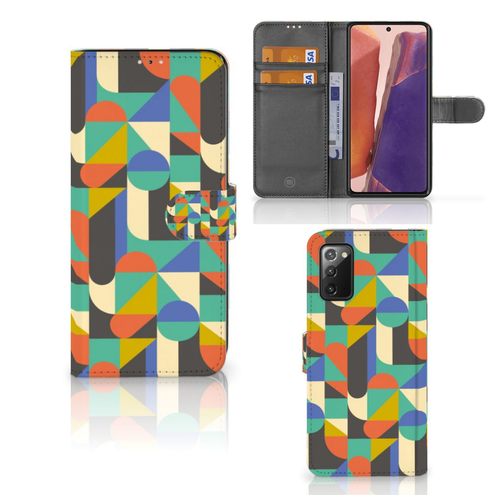 Samsung Galaxy Note 20 Telefoon Hoesje Funky Retro