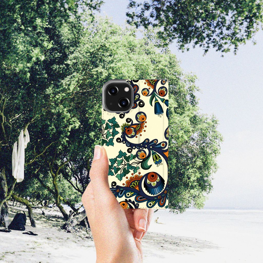 Telefoon Hoesje iPhone 14 Barok Flower