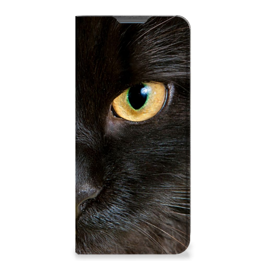 Motorola Moto E32 | Moto E32s Hoesje maken Zwarte Kat - B2C Telecom