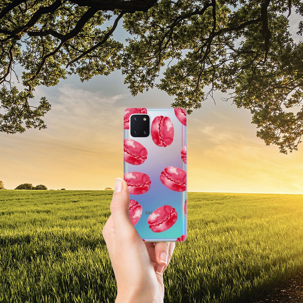 Samsung Galaxy Note 10 Lite Siliconen Case Pink Macarons B2C Telecom