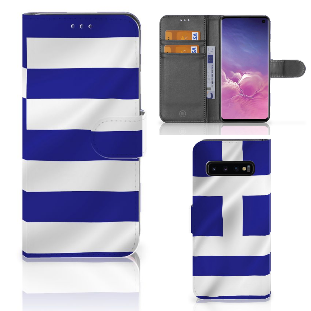 Samsung Galaxy S10 Bookstyle Case Griekenland