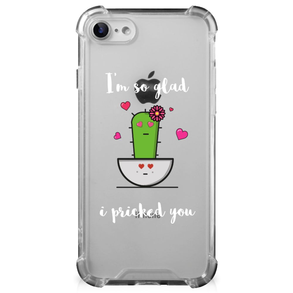 iPhone SE 2022/2020 | iPhone 8/7 Stevig Bumper Hoesje Cactus Glad B2C Telecom